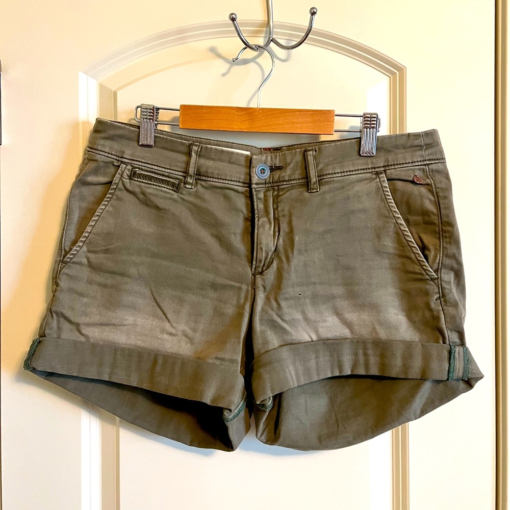 Anthropologie Shorts in Olive